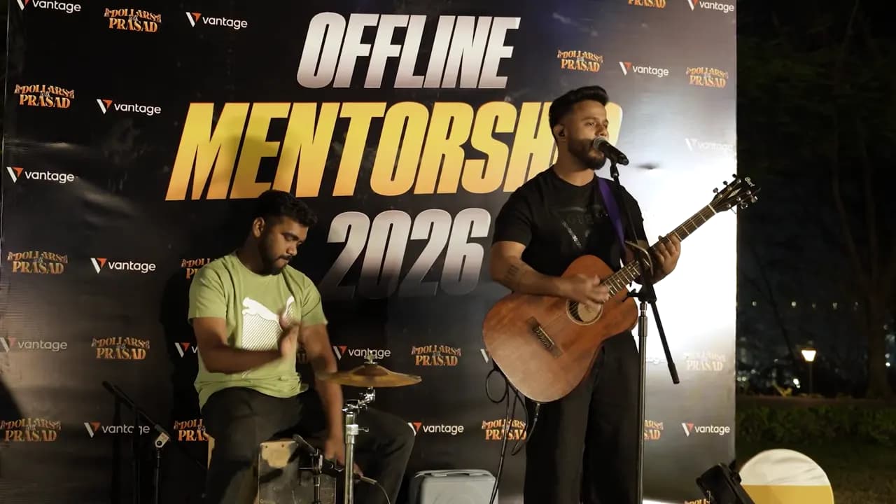 Live music on stage at Gala Night